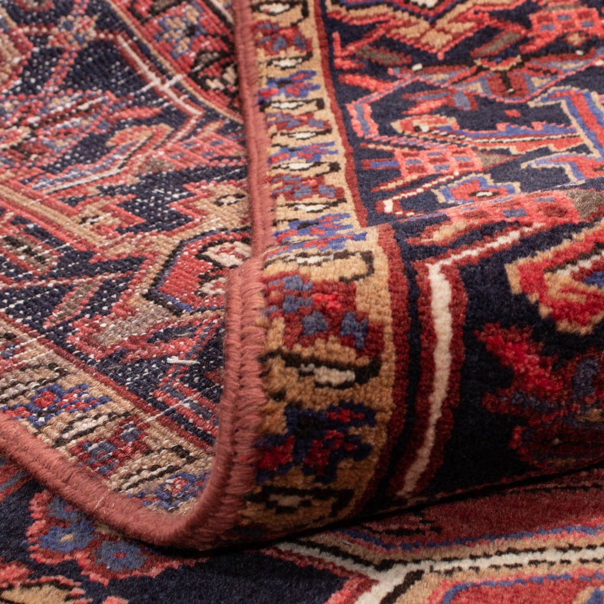 Tapis persan - Nomadic - 335 x 246 cm - rouge foncé