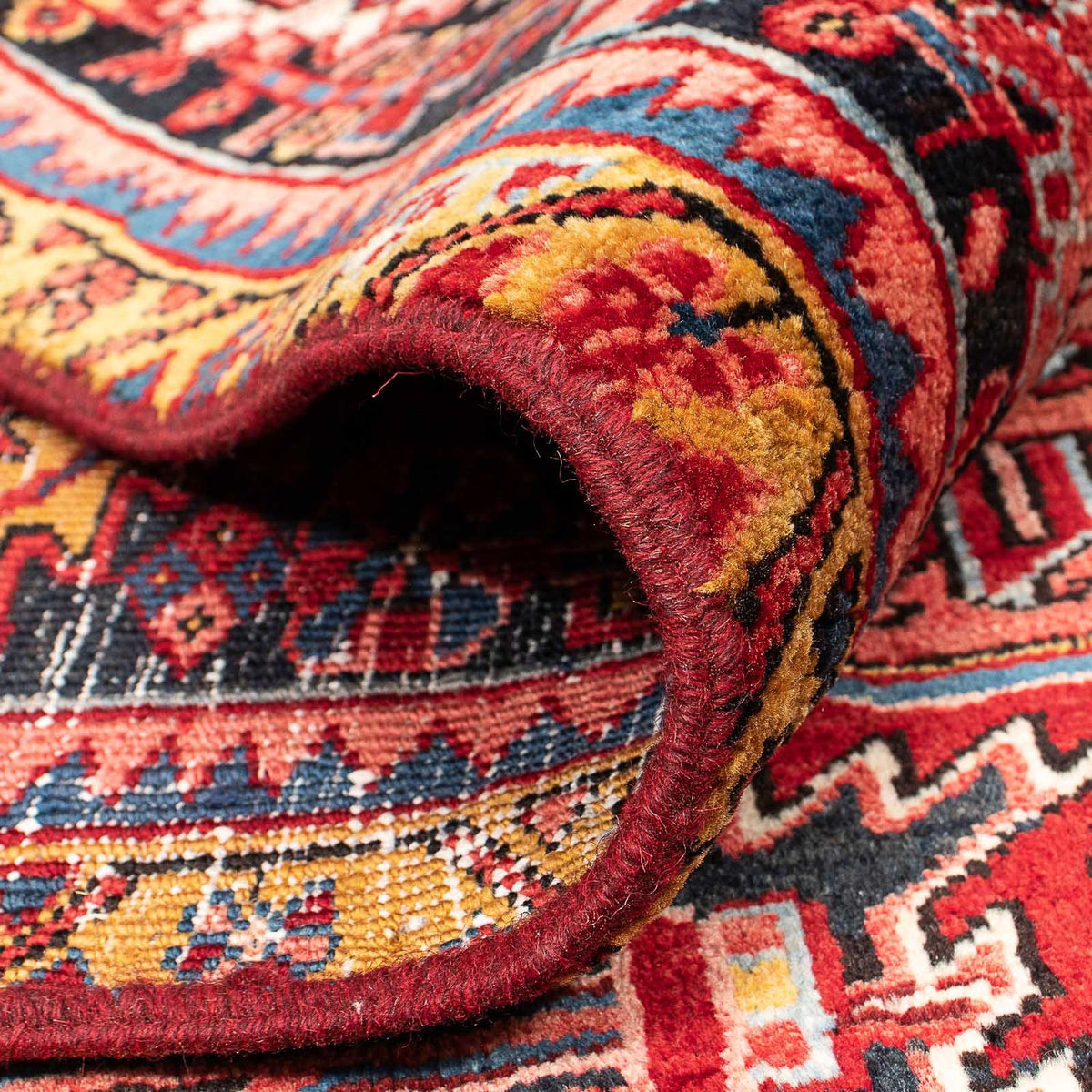 Tapis persan - Nomadic - 358 x 245 cm - rouge clair