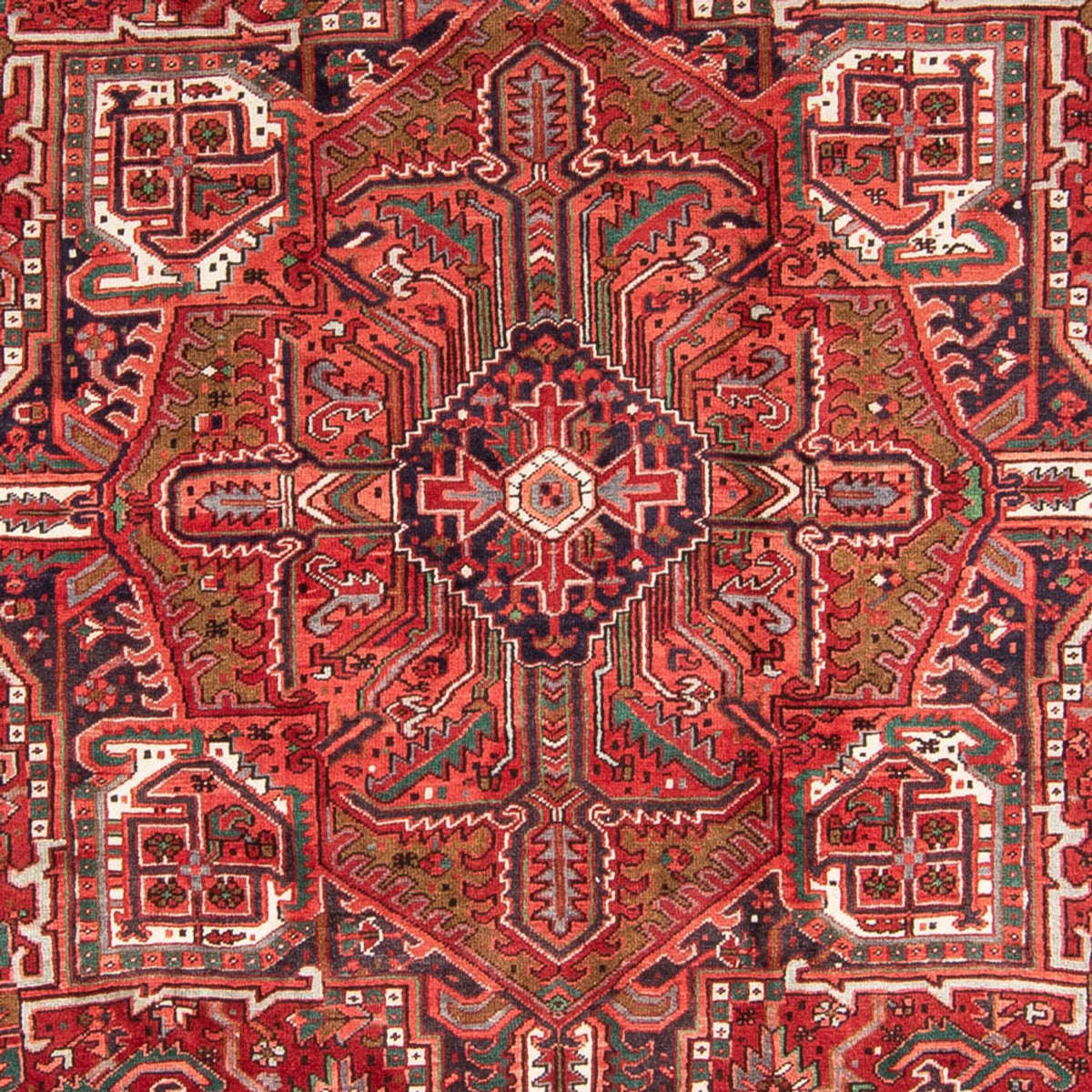 Tapis persan - Nomadic - 333 x 250 cm - rouge clair