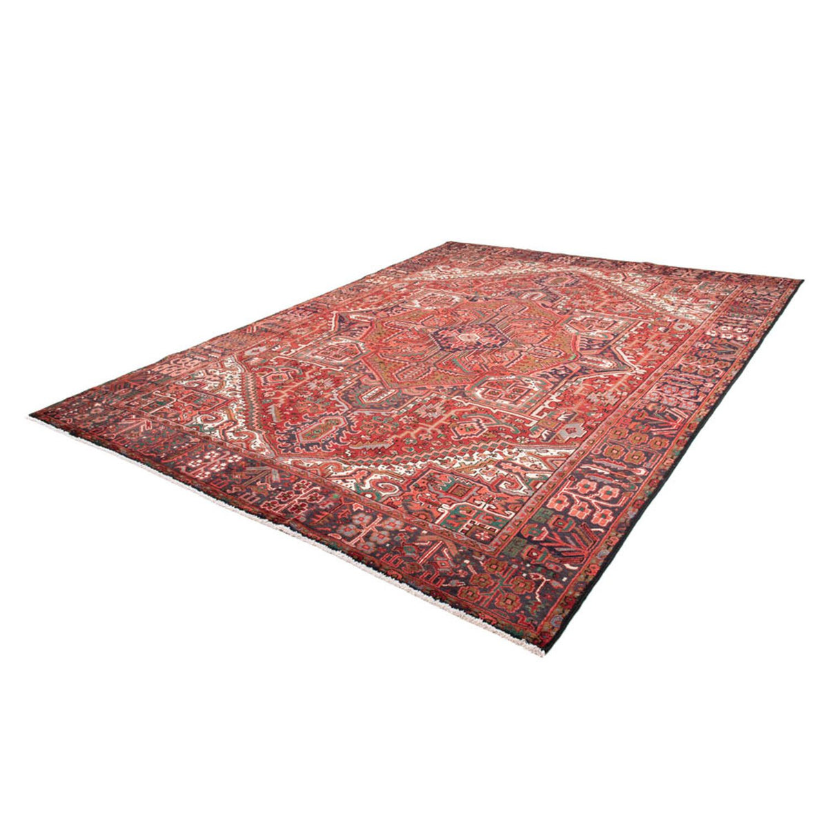 Tapis persan - Nomadic - 333 x 250 cm - rouge clair