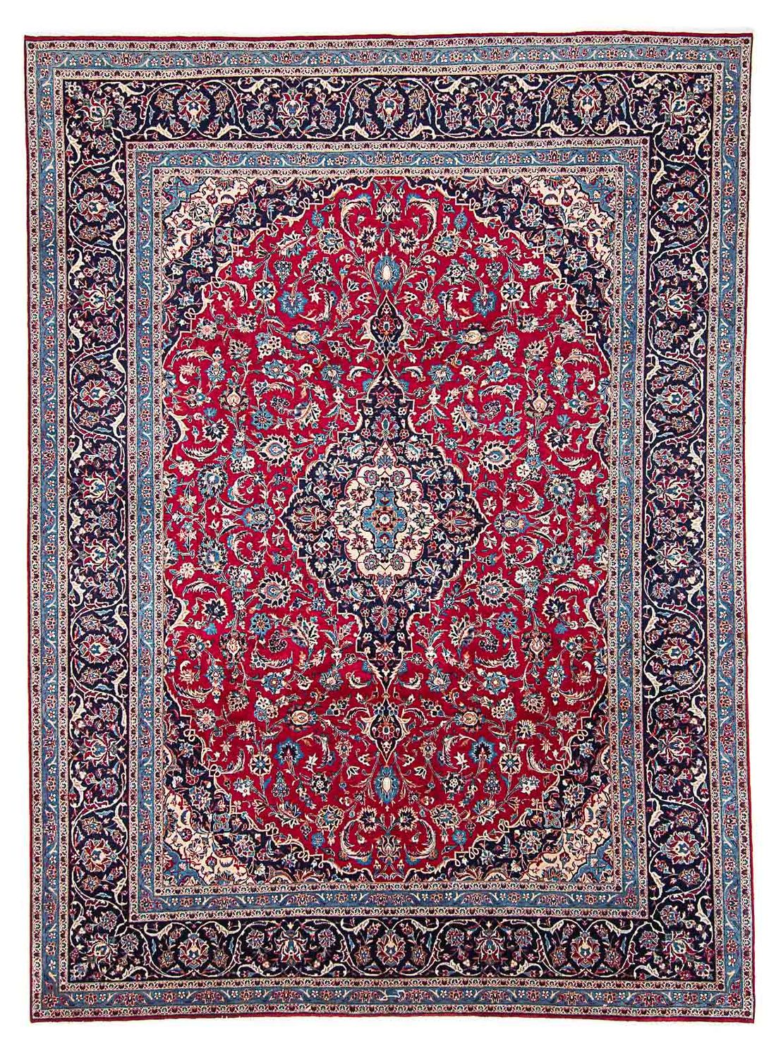 Tapis persan - Classique - 392 x 292 cm - rouge