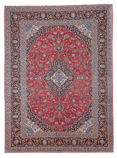 Tapis de Kashan Tapis 398x400cm - Tapis persan