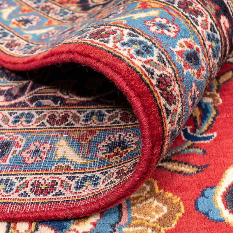 Tapis persan - Keshan - 400 x 398 cm - rouge