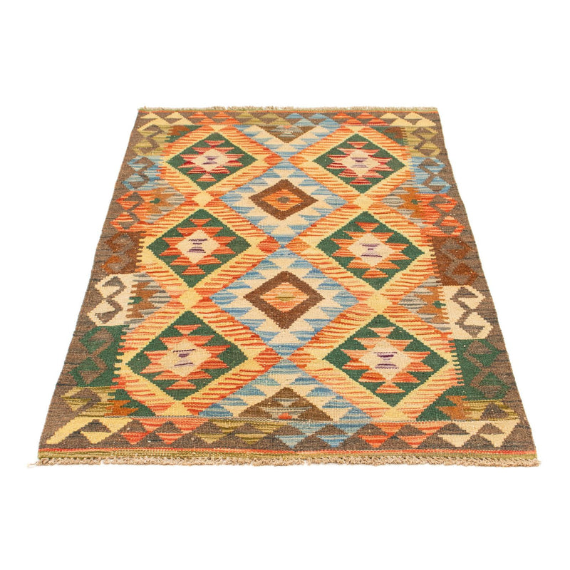 Tapis Kelim - Splash - 125 x 80 cm - multicolore