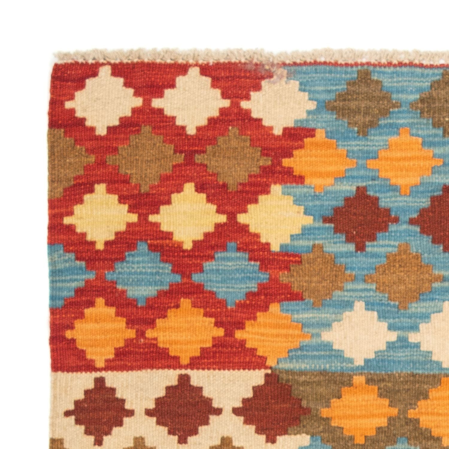 Tapis Kelim - Splash - 125 x 80 cm - multicolore