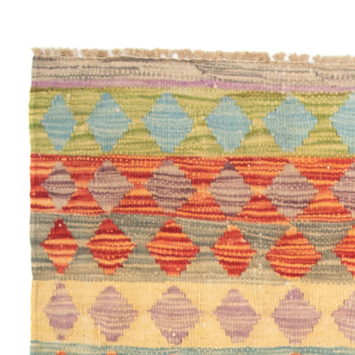 Tapis Kelim - Splash - 125 x 80 cm - multicolore