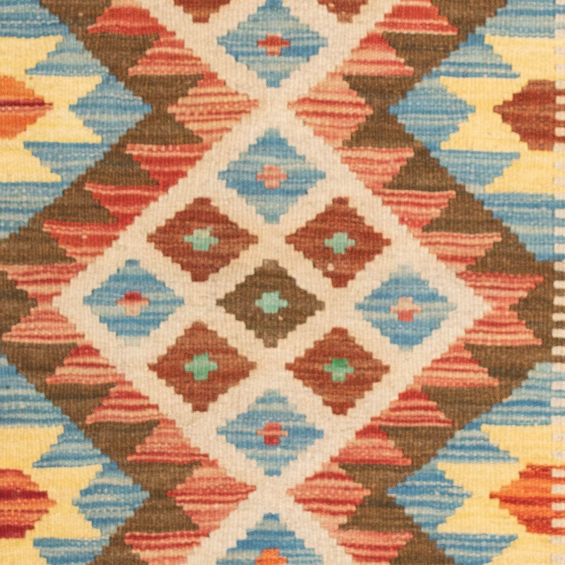 Tapis Kelim - Splash - 125 x 80 cm - multicolore
