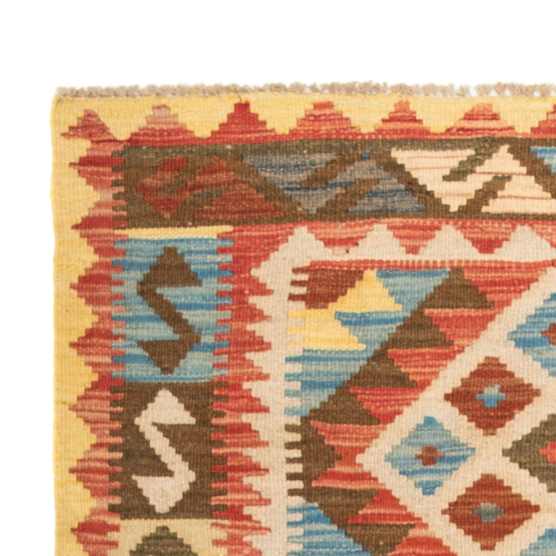 Tapis Kelim - Splash - 125 x 80 cm - multicolore