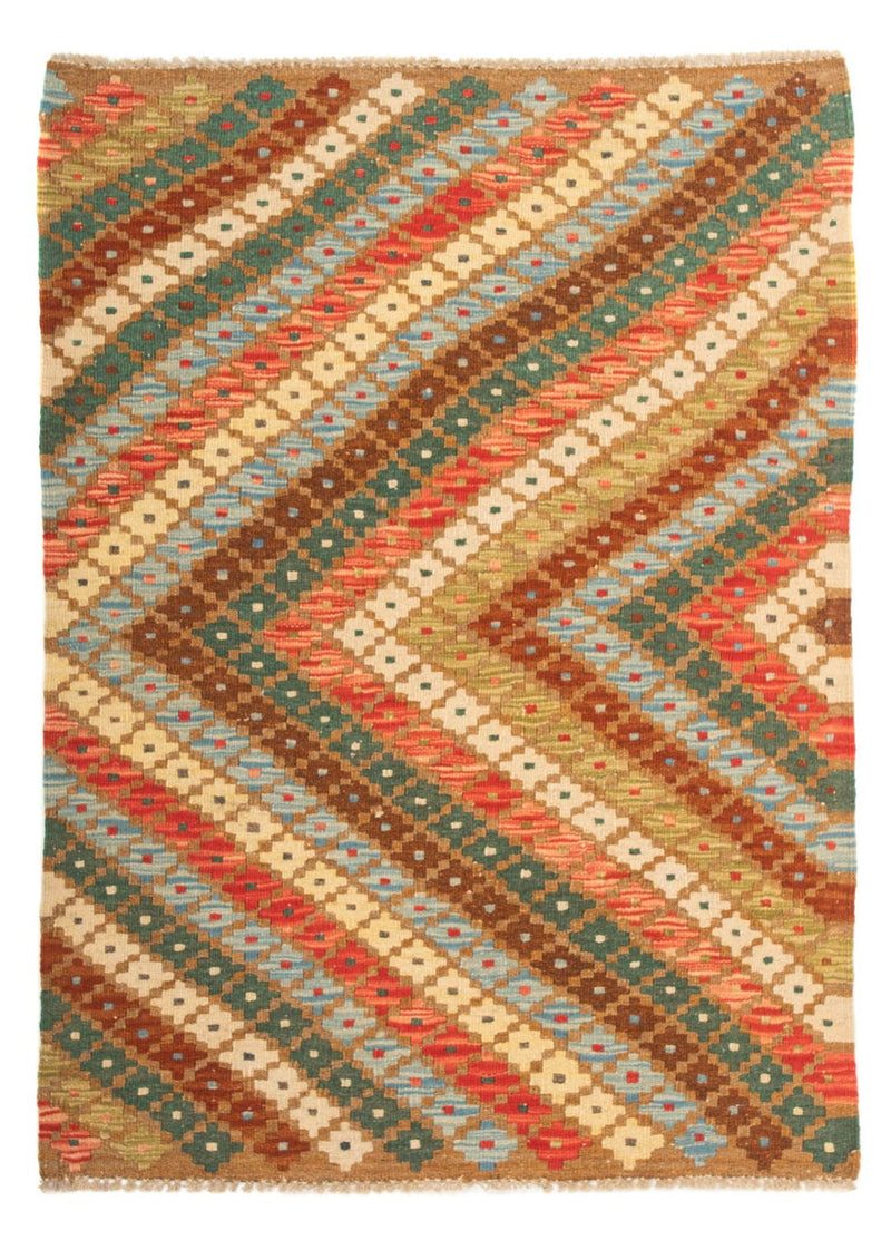 Tapis Kelim - Splash - 125 x 80 cm - multicolore