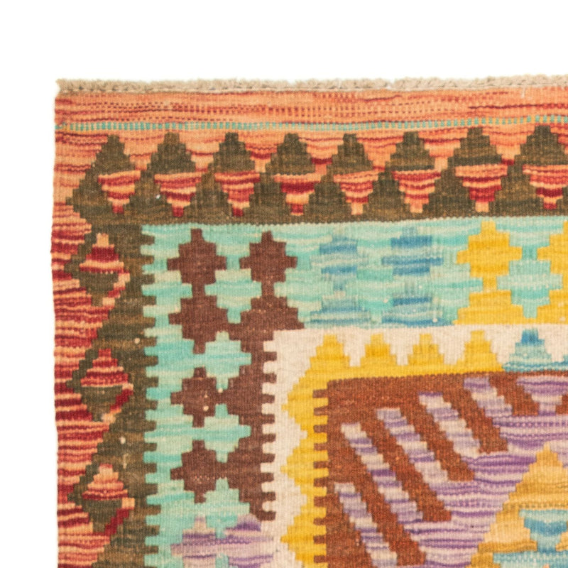 Tapis Kelim - Splash - 125 x 80 cm - multicolore