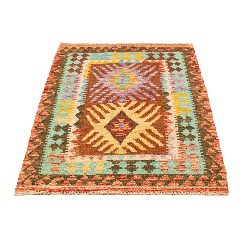 Tapis Kelim - Splash - 125 x 80 cm - multicolore