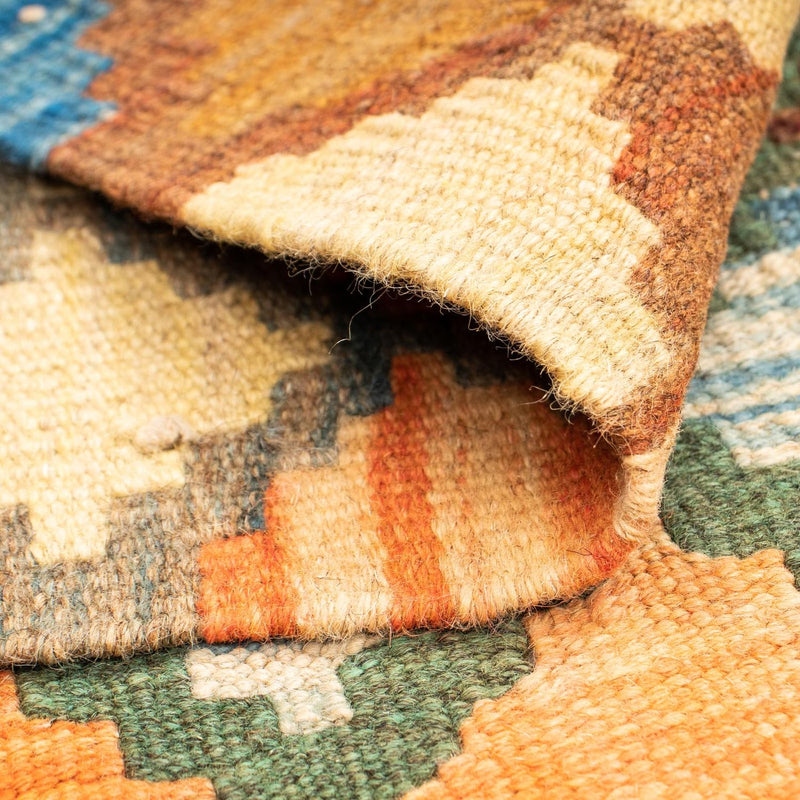 Tapis Kelim - Splash - 125 x 80 cm - multicolore