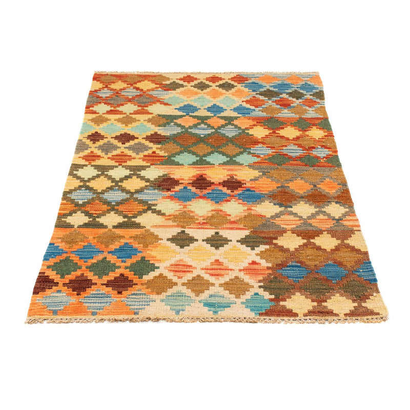 Tapis Kelim - Splash - 125 x 80 cm - multicolore