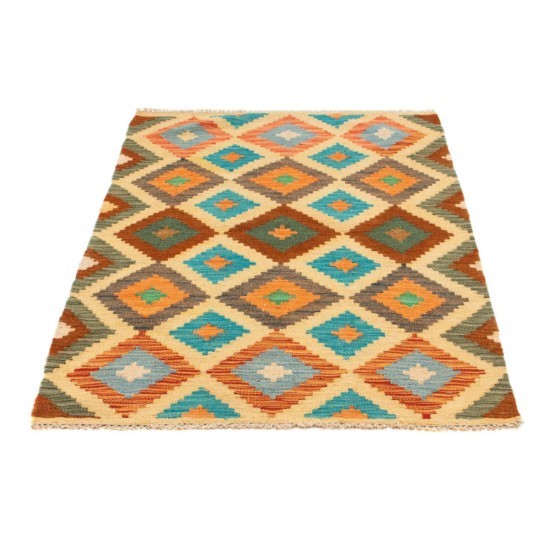 Tapis Kelim - Splash - 125 x 80 cm - multicolore