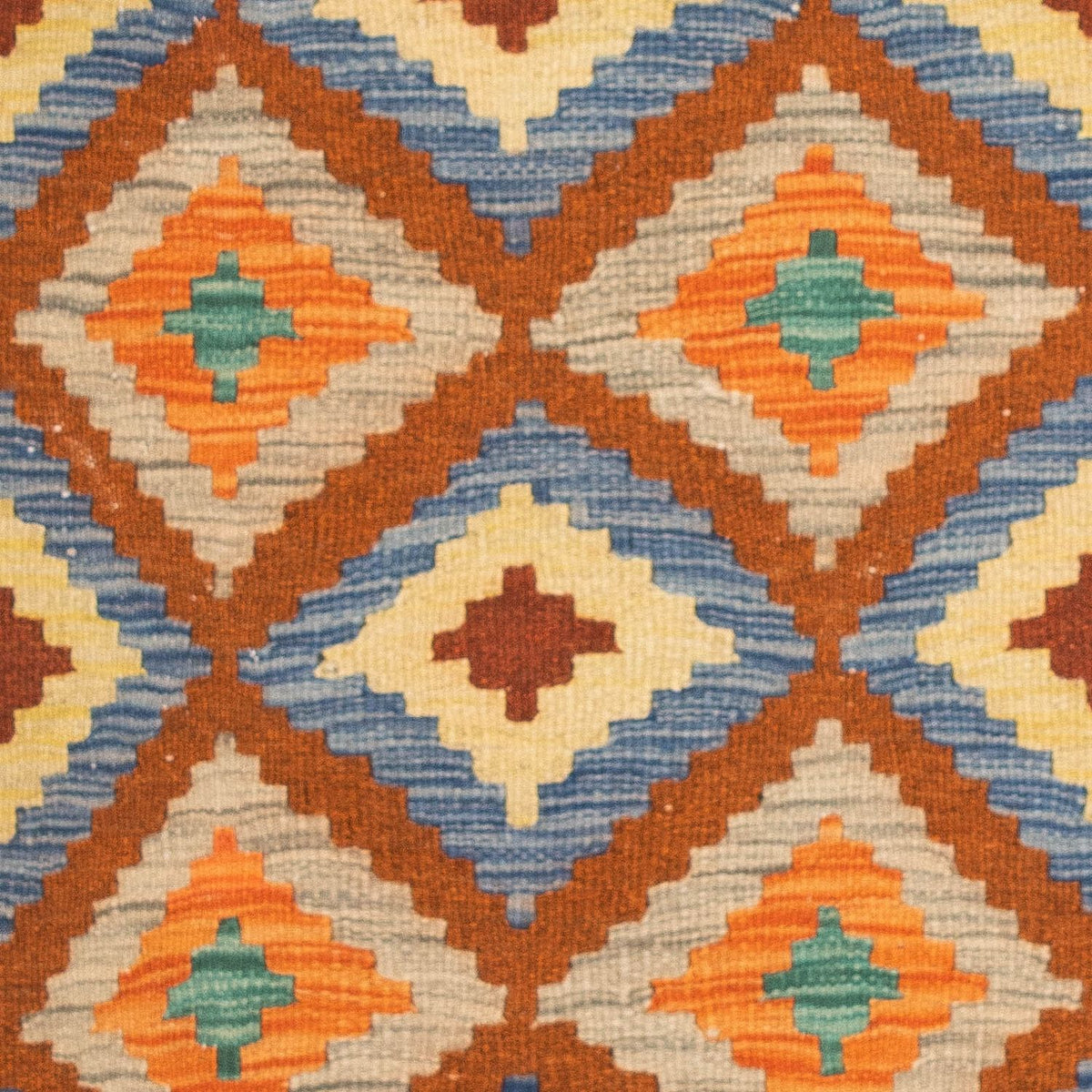 Tapis Kelim - Splash - 125 x 80 cm - multicolore