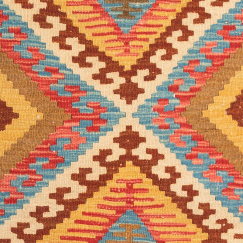 Tapis Kelim - Splash - 121 x 85 cm - multicolore