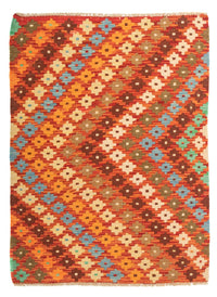 Tapis Kelim - Splash - 121 x 89 cm - multicolore