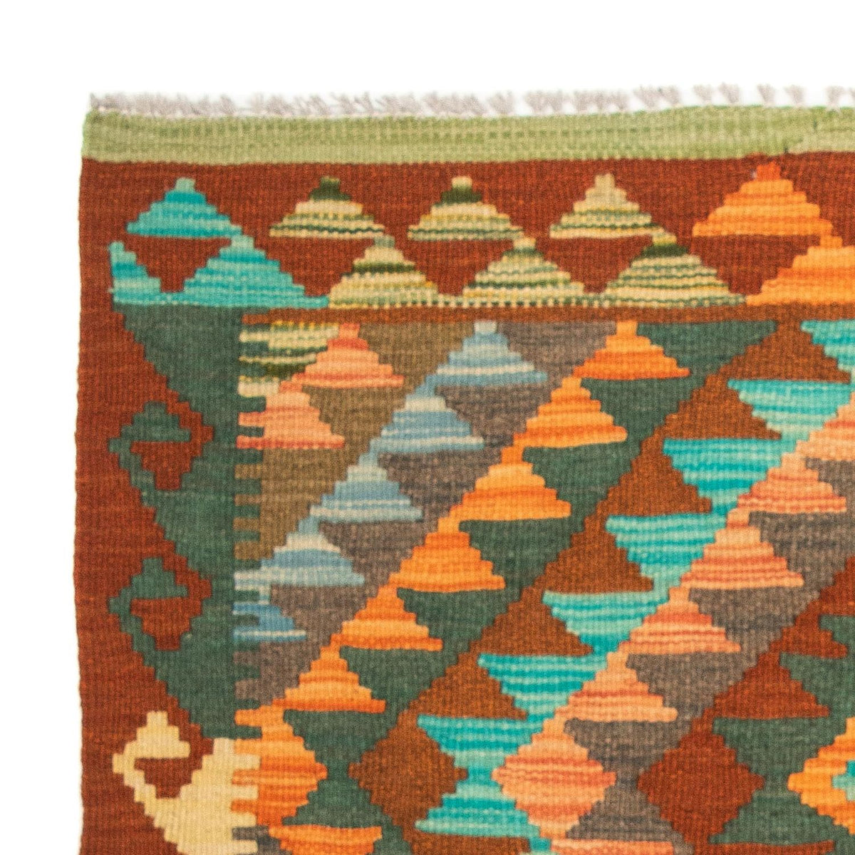 Tapis Kelim - Splash - 125 x 80 cm - multicolore