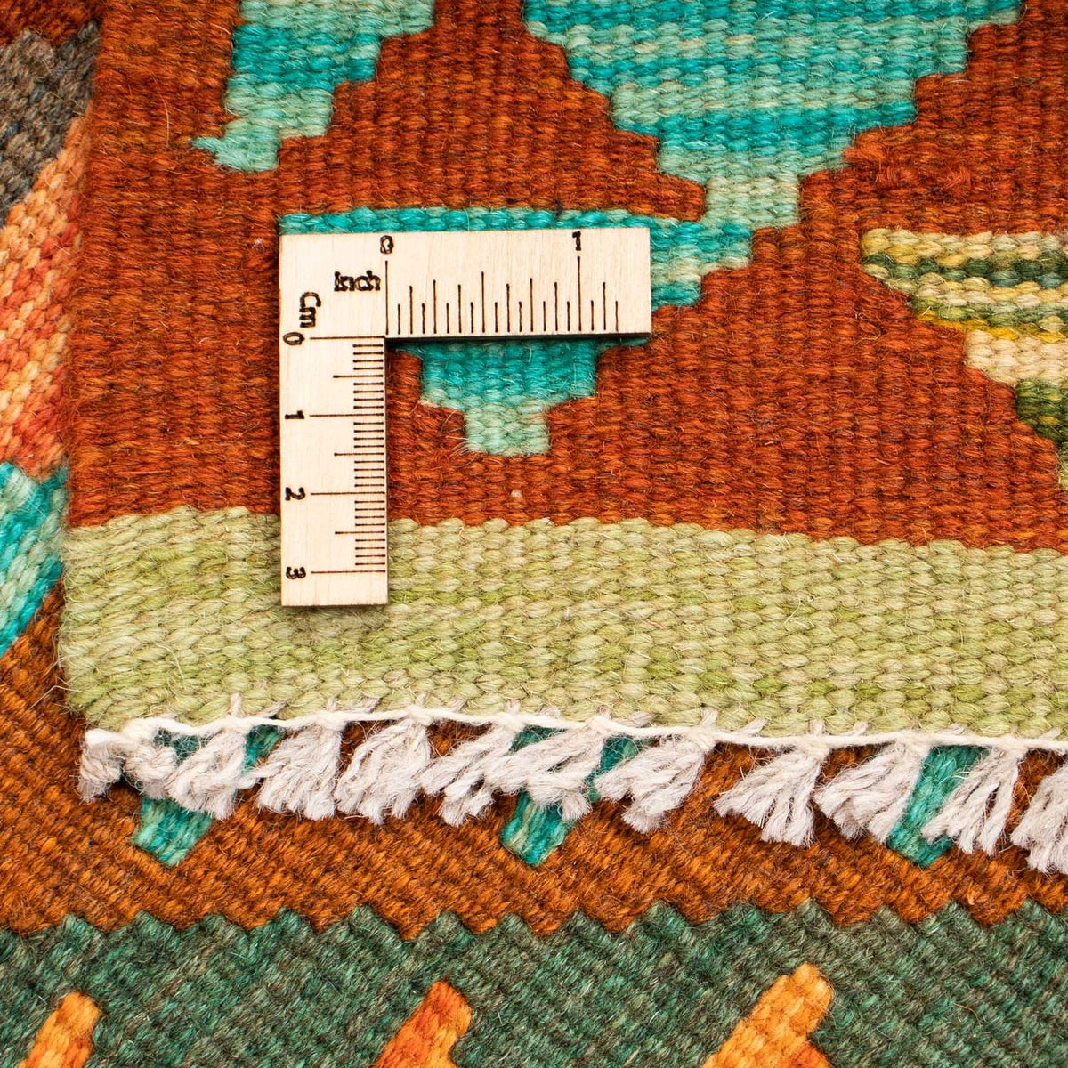 Tapis Kelim - Splash - 125 x 80 cm - multicolore