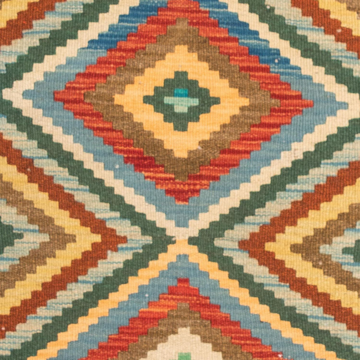 Tapis Kelim - Splash - 125 x 80 cm - multicolore