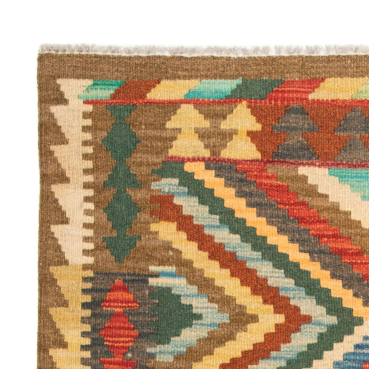 Tapis Kelim - Splash - 125 x 80 cm - multicolore