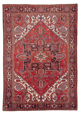 Tapis persan - Nomadic - 293 x 206 cm - rouge