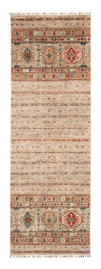 Tapis de couloir Tapis Ziegler - 243 x 79 cm - marron clair