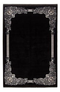 Tapis design - 230 x 160 cm - bleu foncé