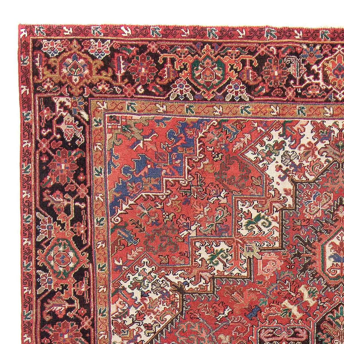 Tapis persan - Nomadic - 346 x 257 cm - rouge clair
