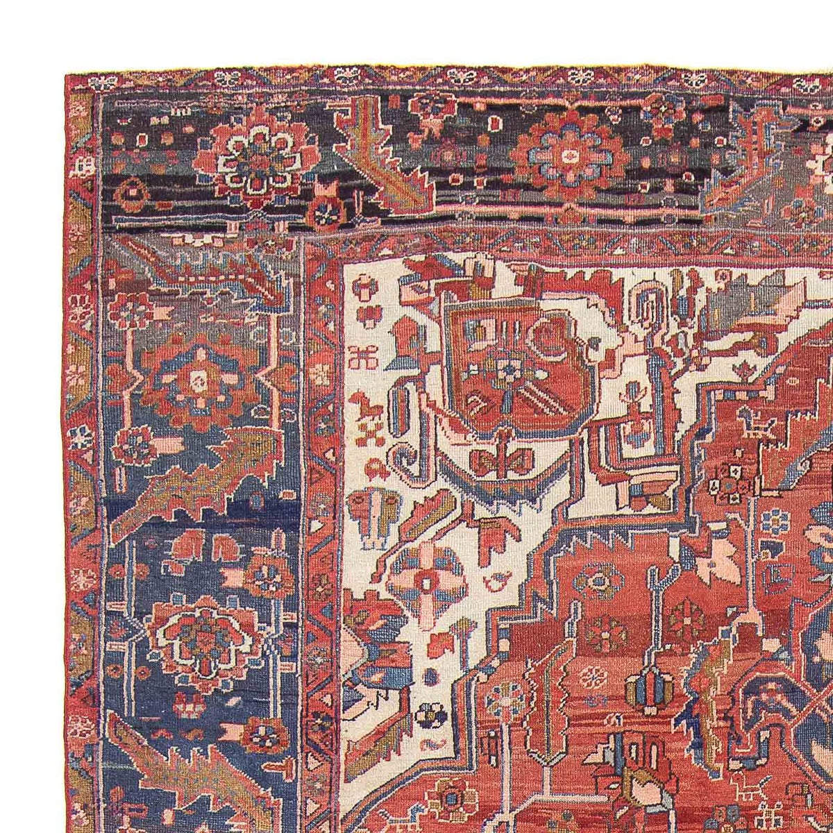 Tapis persan - Nomadic - 362 x 258 cm - rouge clair