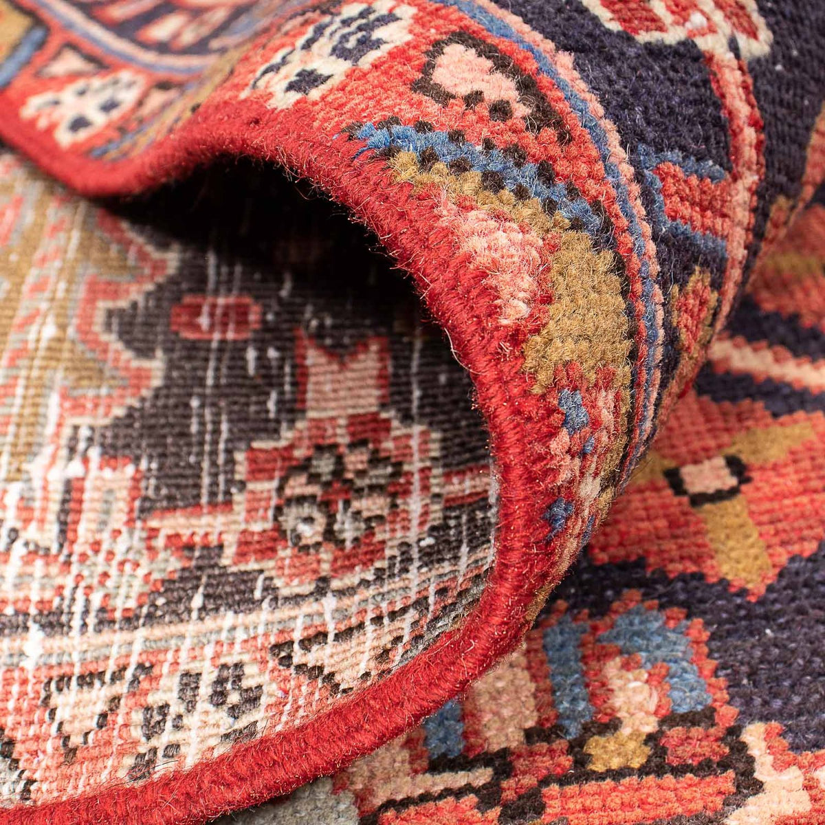 Tapis persan - Nomadic - 362 x 258 cm - rouge clair