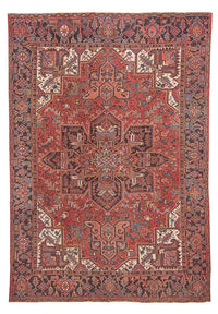 Tapis persan - Nomadic - 335 x 254 cm - rouge clair