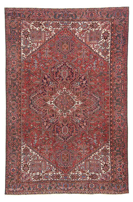 Tapis persan - Nomadic - 330 x 253 cm - rouge clair