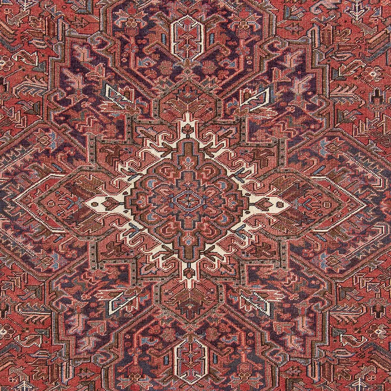 Tapis persan - Nomadic - 330 x 253 cm - rouge clair