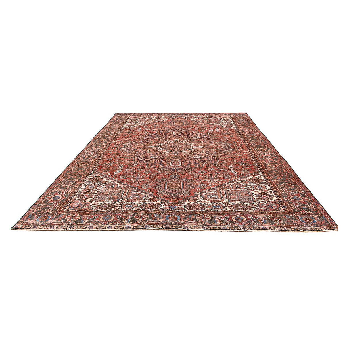 Tapis persan - Nomadic - 330 x 253 cm - rouge clair