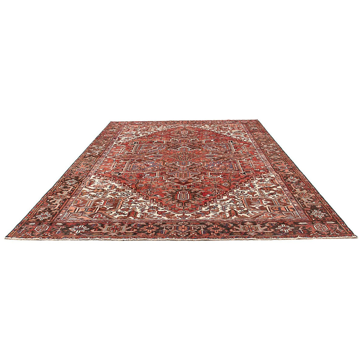 Tapis persan - Nomadic - 325 x 245 cm - rouge