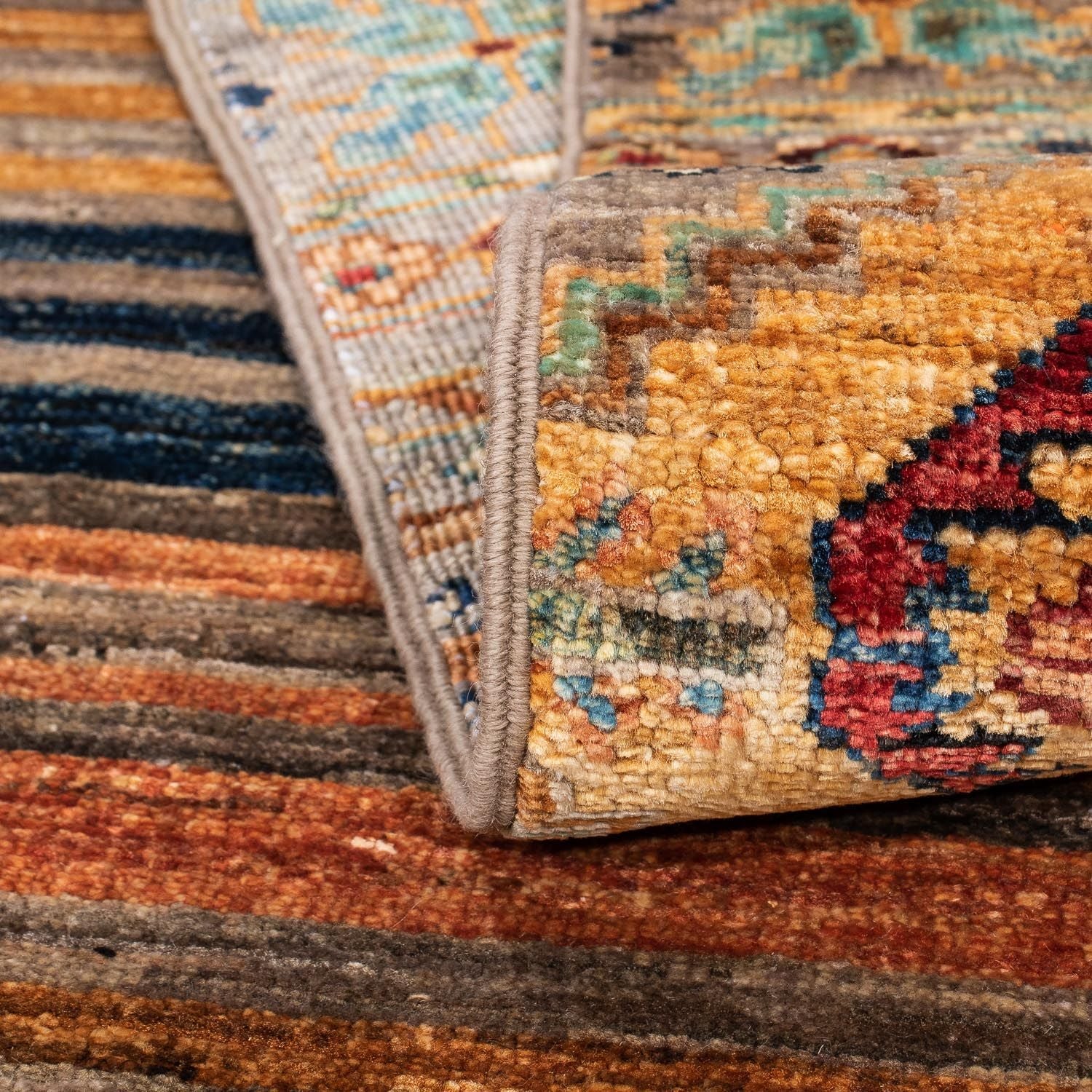 Tapis de couloir Tapis Ziegler - 345 x 76 cm - multicolore