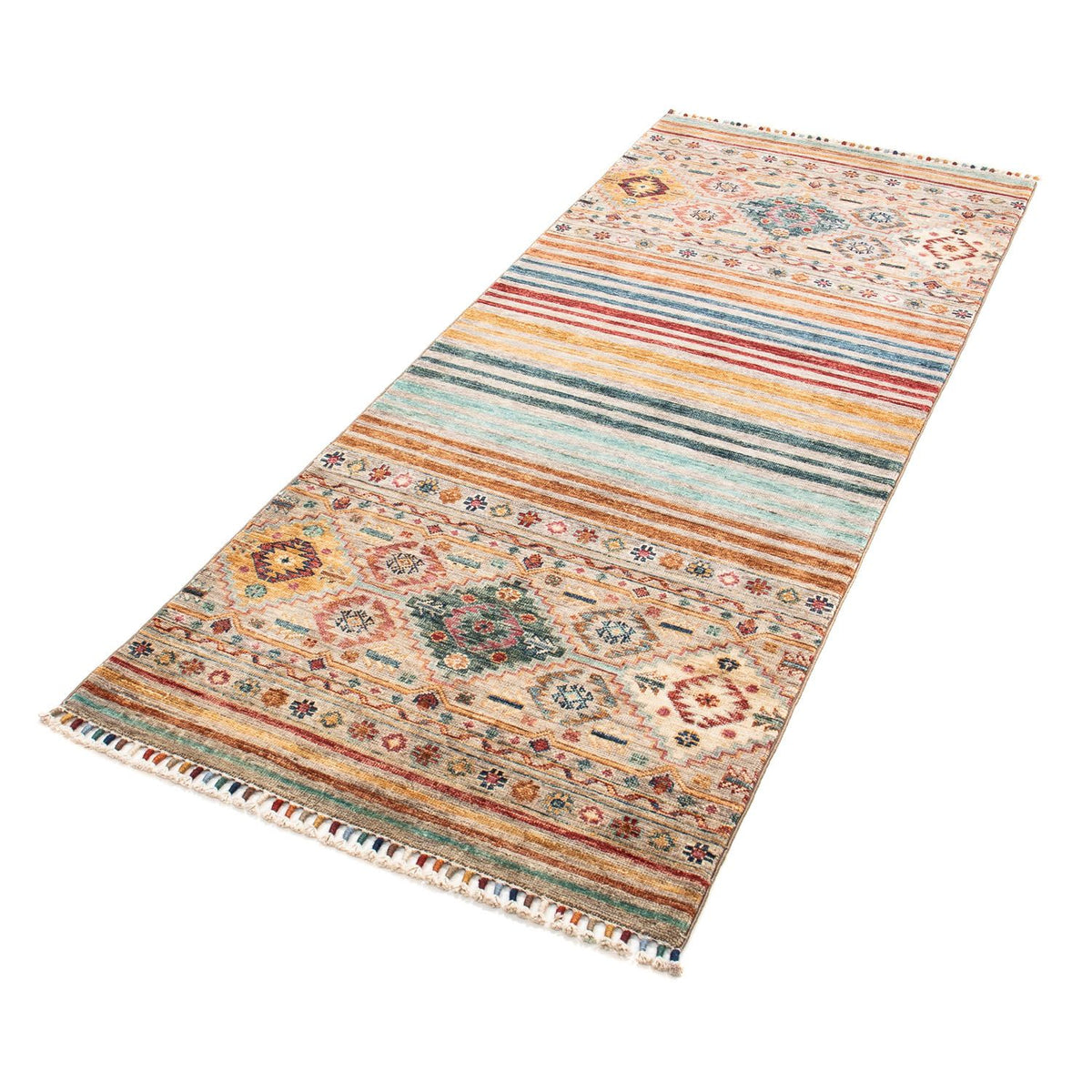 Tapis de couloir Tapis Ziegler - 208 x 75 cm - multicolore