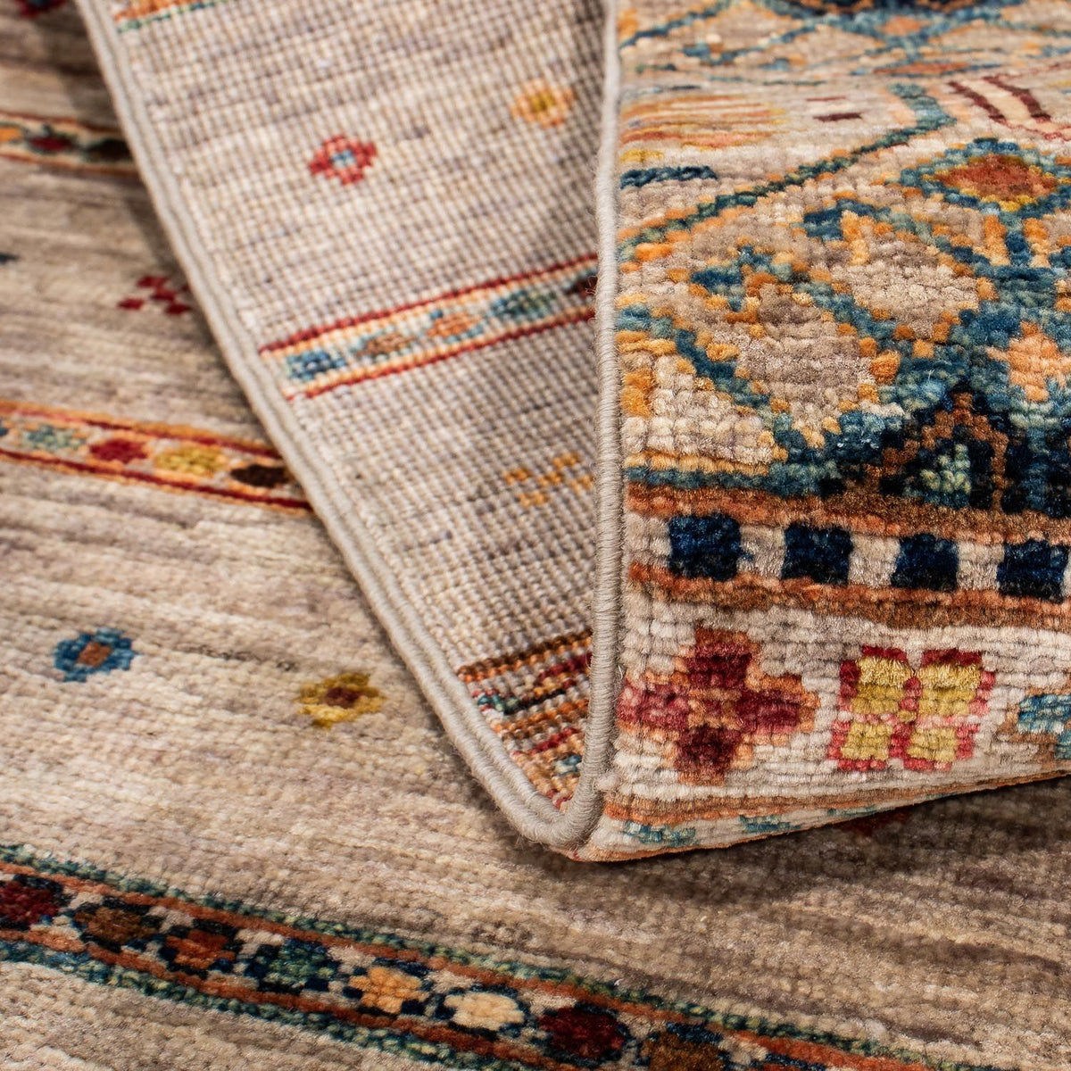 Tapis de couloir Tapis Ziegler - 304 x 75 cm - multicolore