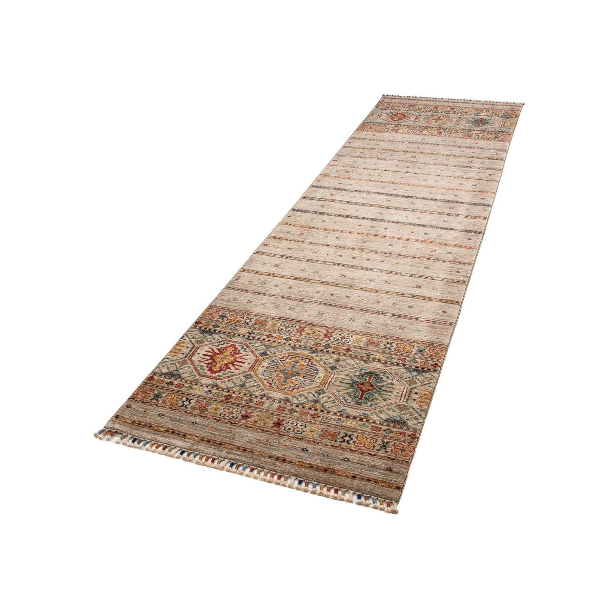 Tapis de couloir Tapis Ziegler - 304 x 75 cm - multicolore