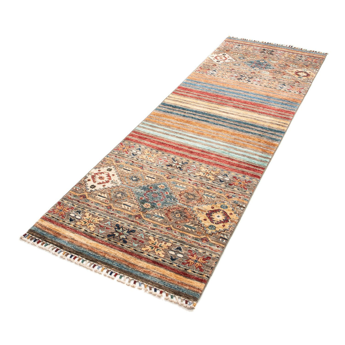 Tapis de couloir Tapis Ziegler - 254 x 71 cm - multicolore