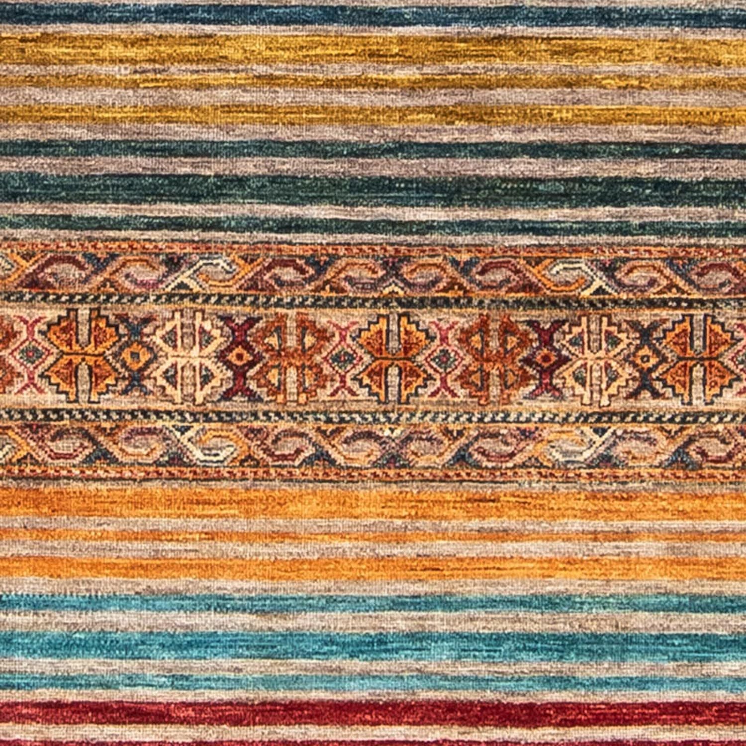 Tapis de couloir Tapis Ziegler - 397 x 78 cm - multicolore