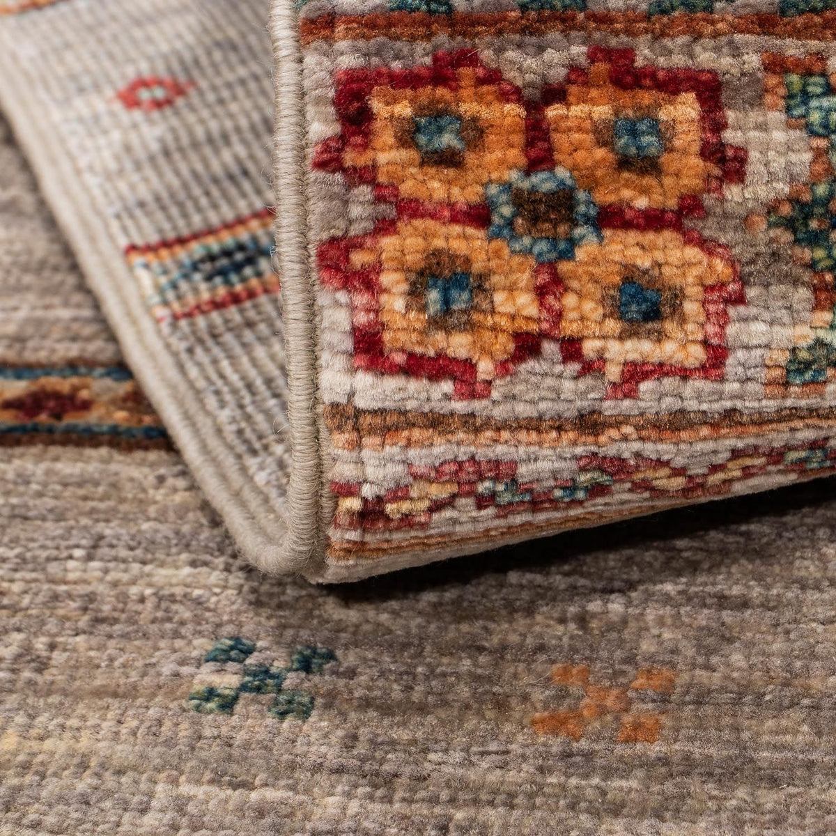 Tapis de couloir Tapis Ziegler - 307 x 77 cm - marron clair