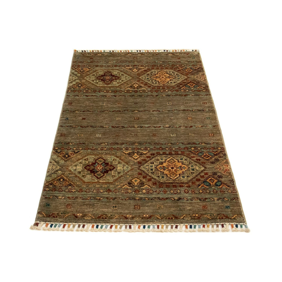 Tapis Ziegler - Moderne - 124 x 74 cm - marron foncé
