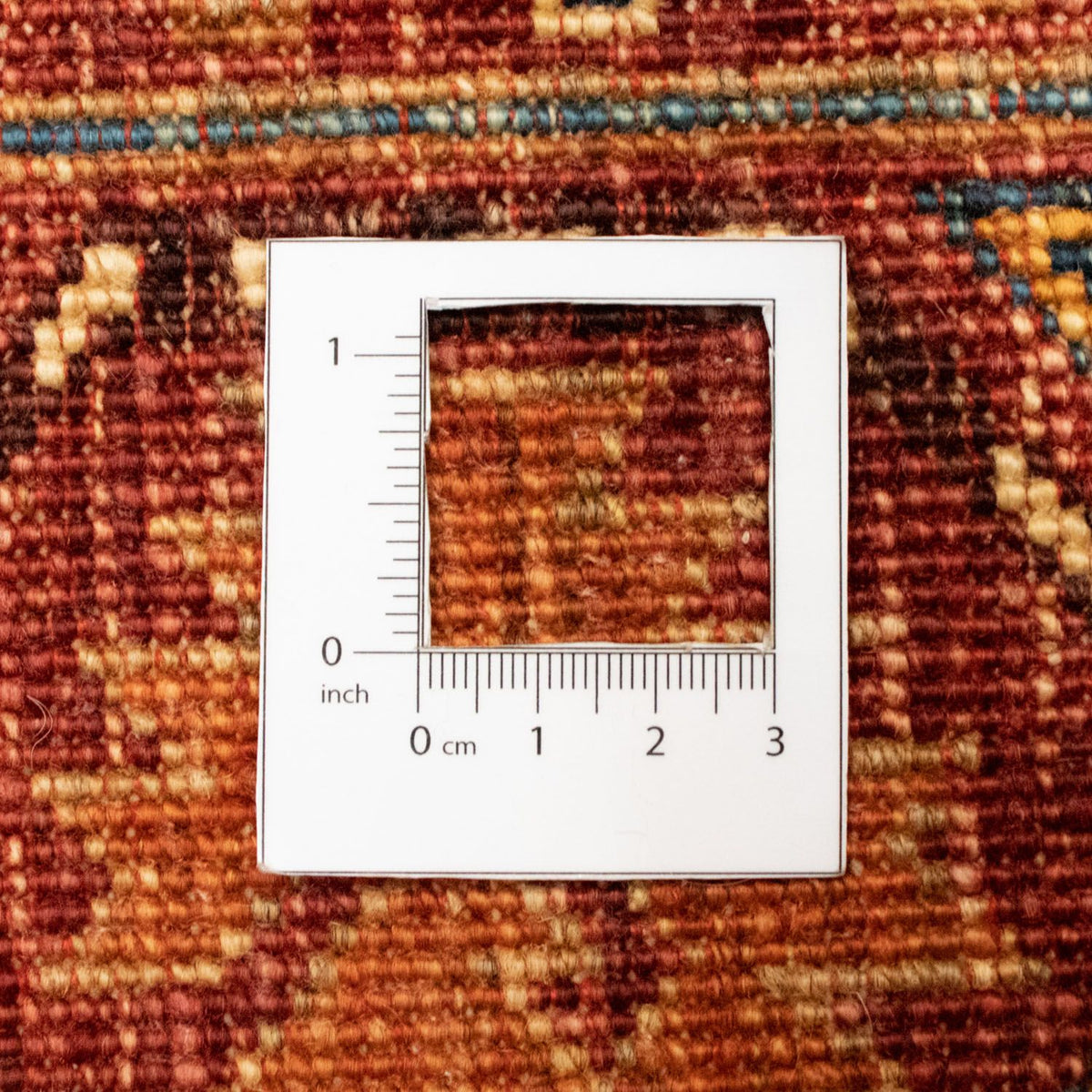 Tapis afghan - Filpa - 149 x 98 cm - rouge