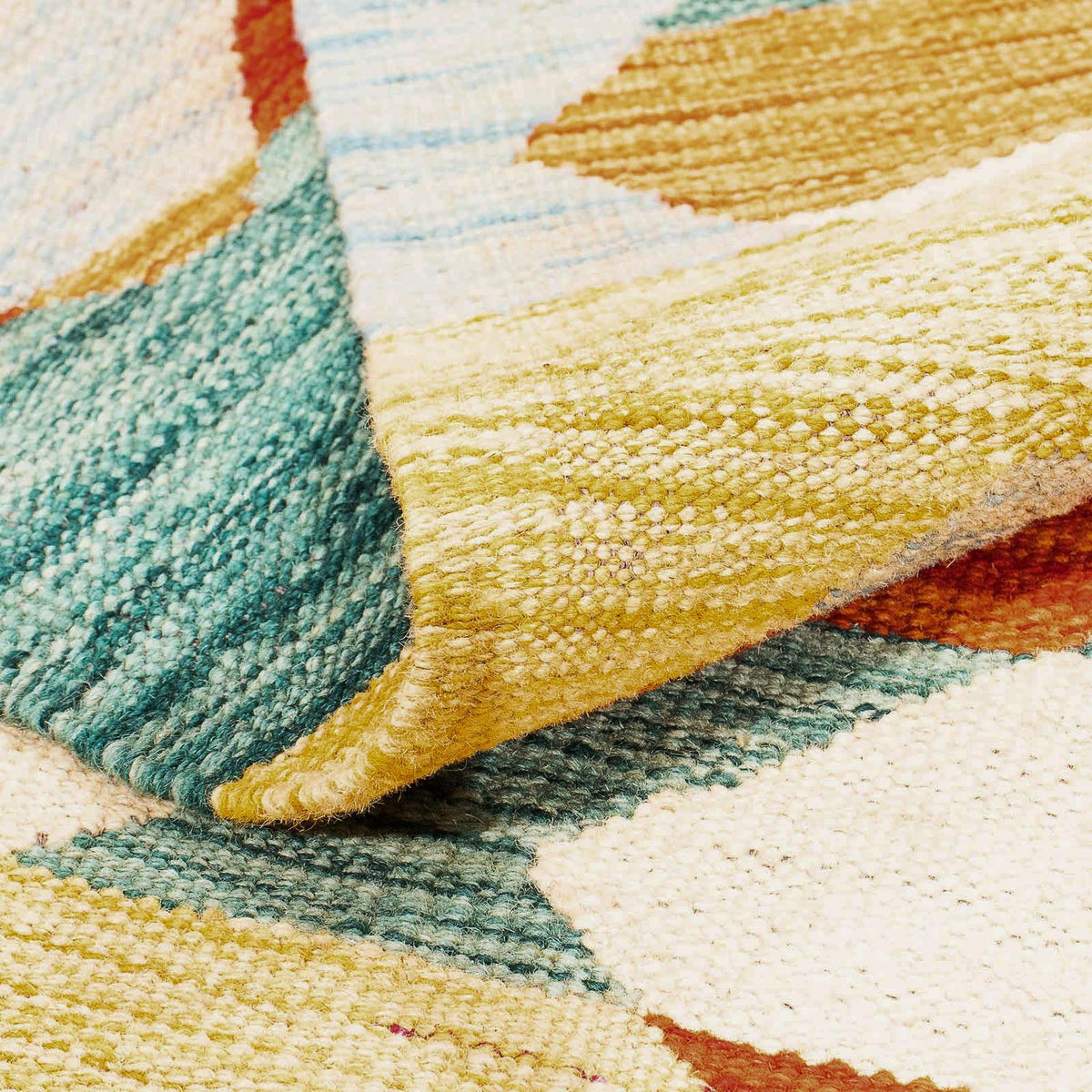 Tapis Kelim - Splash - 244 x 170 cm - multicolore