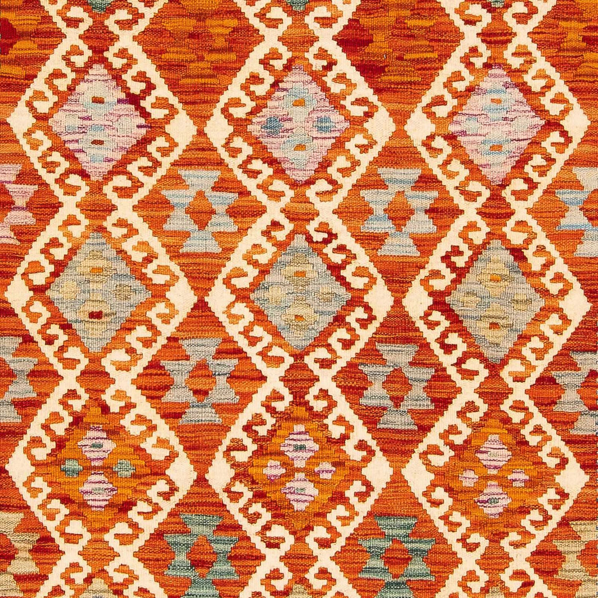 Tapis Kelim - Splash - 236 x 172 cm - multicolore