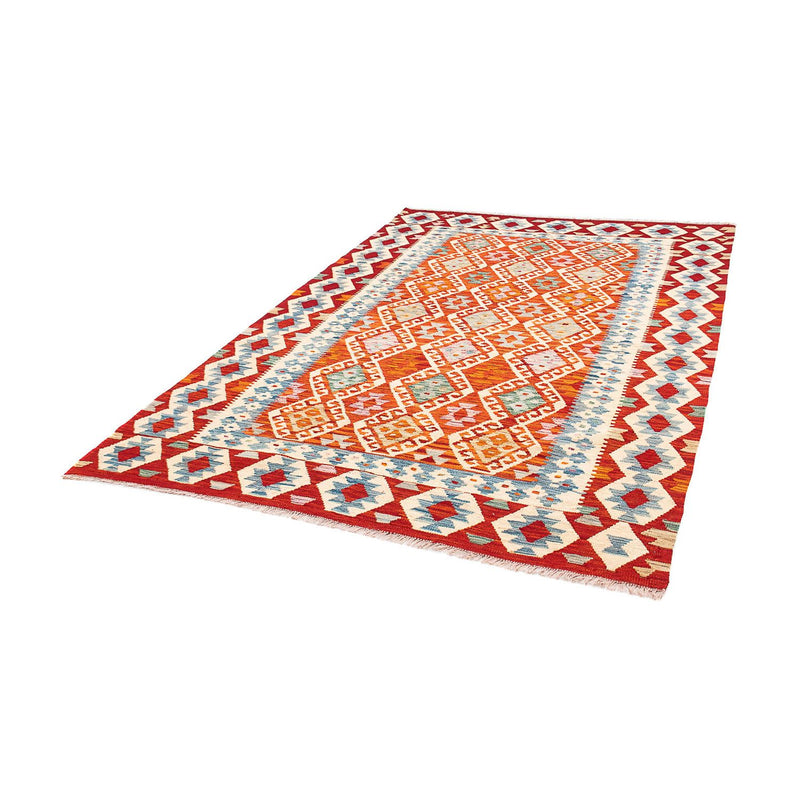 Tapis Kelim - Splash - 236 x 172 cm - multicolore