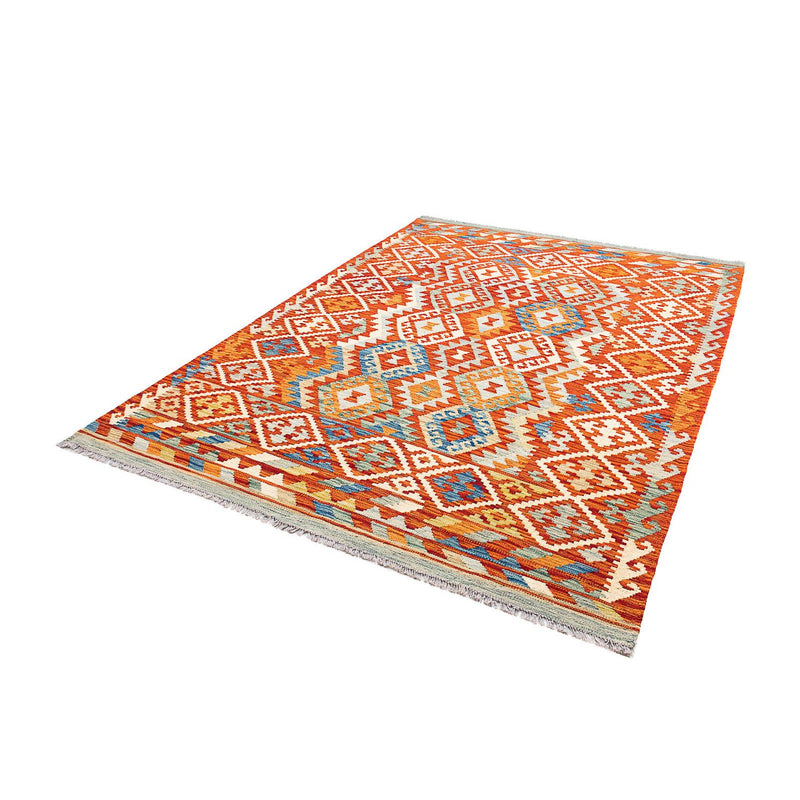 Tapis Kelim - Splash - 250 x 180 cm - multicolore