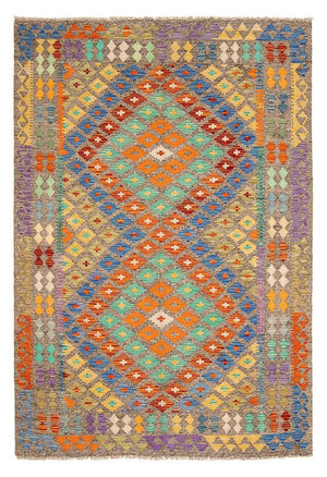 Tapis Kelim - Splash - 234 x 169 cm - multicolore